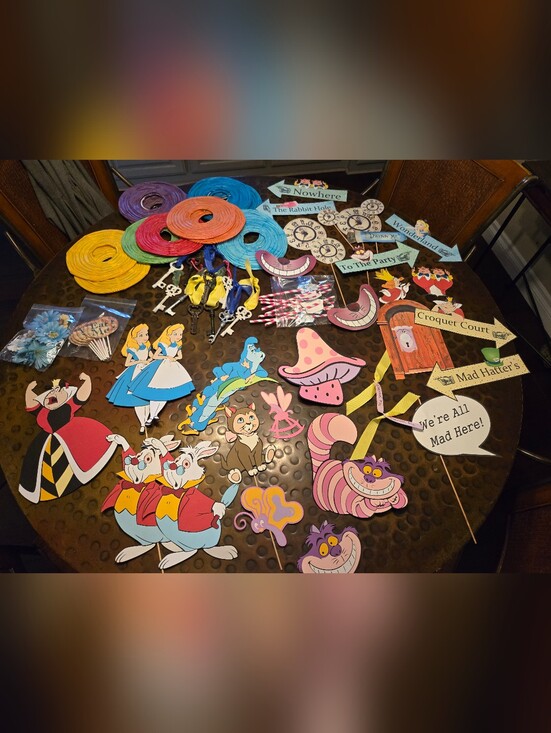 Other - Birthday Party Supplies- Alice In Wonderland